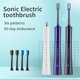 thumbnail image 4 of Cepillo de dientes eléctrico sónico recargable por USB, blanqueador dental, reemplazo de cepillo de dientes, resistente al agua IPX7, cabezal para cepillos de dientes, 4 of 5