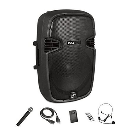 12 in. Bluetooth PA Speaker System Wireless & Portable Powered Karaoke