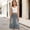 Blue, variant on FSYBOA Girls Denim Skirt, Vacation Casual Mid Length Summer Kids Jean Skirt Blue Size 14-16T