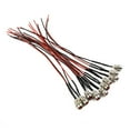 thumbnail image 6 of 10X Red 8mm 12V LED Indicator Lamp Warn Light Pilot Dash Panel Car Truck Boat, 6 of 6