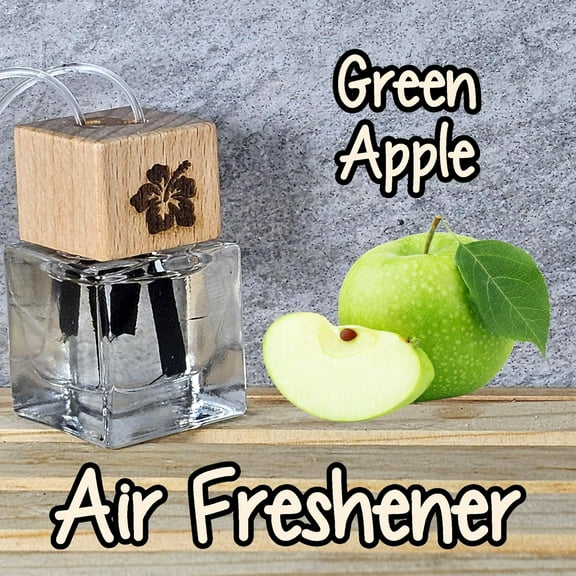 Green Apple Car Air Freshener