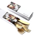 thumbnail image 5 of Juego de vajilla de acero inoxidable 1010 de 24 piezas con cuchillo, tenedor y cuchara para carne estilo occidental, regalo, 5 of 5