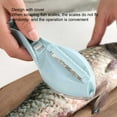 thumbnail image 3 of Toystoory Removedor de escamas de pescado para el hogar Manual ABS Escamas reutilizables Rascador Herramienta de limpieza de raspado Gadget de Type3 NO3, 3 of 6