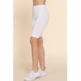 thumbnail image 2 of MOA Collection Women's Cotton Spandex Jersey Short Leggings, 2 of 4