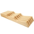thumbnail image 3 of Raindrops Drawer Style Knives Holder Wooden Chopper Holder 1Pcs 15.7X5.1X1.8In, 3 of 8