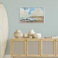 thumbnail image 3 of Stupell Industries California Coast Cliffs Landscape Painting White Framed Art Print Wall Art, 30 x 20, 3 of 10