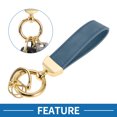 thumbnail image 2 of Llavero de Coche Único Bargains Llavero Universal con Anillo para Llaves de Fob para Casa Aleación de Zinc Tono Dorado Azul 1 Juego, 2 of 6