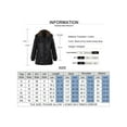 thumbnail image 2 of Gvmfive Women Winter Faux Fur Trim Coats Hooded Fleece Lined Jackets, 2 of 7