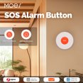 thumbnail image 4 of Botón Pánico Inalámbrico Alarma La Aplicación Zigbee Notificación Un Ayuda Emergencia, 4 of 9