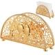 thumbnail image 1 of 2 Pcs Napkin Holders Kitchen Napkin Stands Metal Tissue Holder Stands Vintage Upright Napkin Holders, 1 of 3