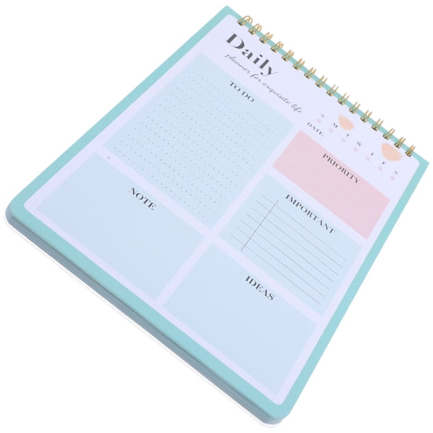 AURARMLET Tiempo Gestión Notepad Para Planificación Diaria Eficiente Y Organización Académica