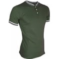 thumbnail image 3 of Playera Manga Corta Con Botones Karhim Para Hombre A106, 3 of 7