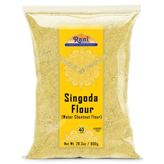 Rani Singoda Flour (Chetsnut Flour) 28oz (800g) ~ All Natural | Vegan | Gluten Friendly | NON-GMO | Kosher | Indian Origin