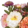 thumbnail image 3 of Nearly Natural Peony Artificial Flower Arrangement, Multicolor, 3 of 10