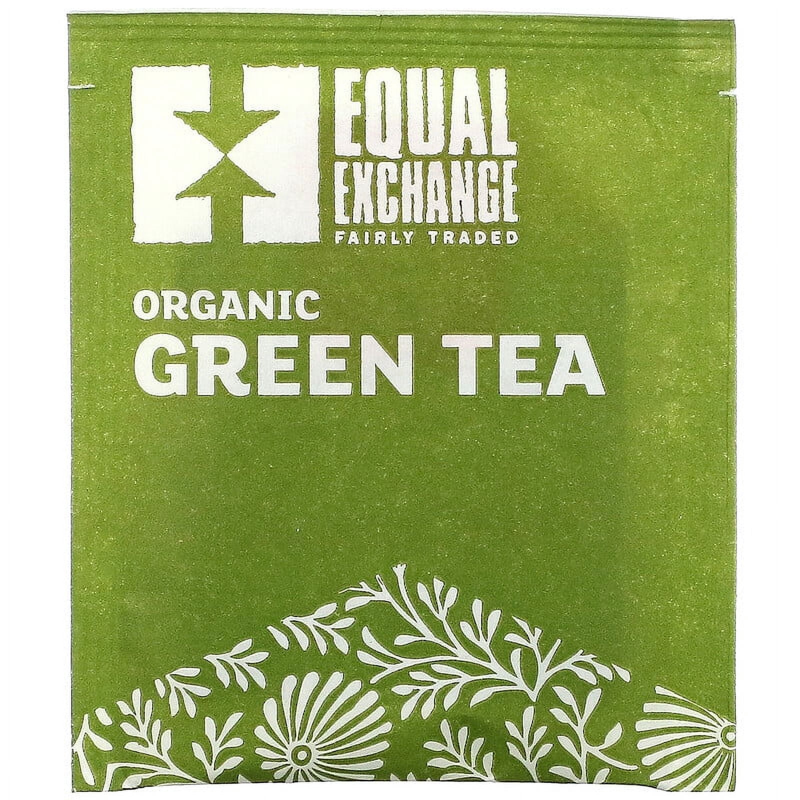 Equal Exchange, Organic Green Tea, 20 Tea Bags, 1.41 oz Pack of 3