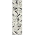 thumbnail image 2 of Nourison Elation Abstract Ivory Grey 2'3" x 7'6" Area Rug, (2x8), 2 of 7