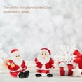thumbnail image 2 of MLINS 12pcs Resin Santa Claus Christmas Miniature Figurines, Mini Resin Santa Claus Ornaments Crafts For Xmas Decoration Party Supplies(Mixed Style), 2 of 8