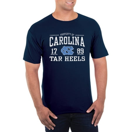 Unc Charlotte Football Team - Russell NCAA UNC Tar Heels, Men's Classic Cotton T-Shirt