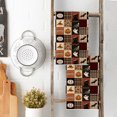 thumbnail image 4 of Sm:)e Patchwork Ghost Pumpkin Bat Cat Halloween Dish Towels Set of 2, 18x26 Inch, Seasonal Holiday Hand Towels for Kitchen and Dining Table, 4 of 6