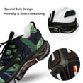 thumbnail image 7 of Tropical Plant Walking Shoes for Men Woman Lightweight Tennis Fashion Elastic Sports Shoes Cushion Basketball Shoes, 7 of 7