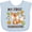 AE-Light Blue, variant on Inktastic My First Thanksgiving with Fall Fox and Leaves Boys or Girls Baby Bib