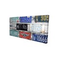 thumbnail image 1 of Plaques Vintage - 24"x48 Pouces Toile - Impression sur Demande, 1 of 5