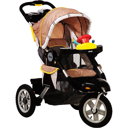 jeep jogging stroller with steering wheel