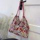 thumbnail image 4 of Bolso de mano floral para mujer, elegante bolso de viaje, gran capacidad para viajes al aire libre, 4 of 9