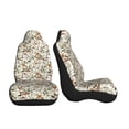 thumbnail image 3 of Sikiie Mushroom Garnish Car Seat Covers 2PCs Front Car Seat Covers Universal fit for Most Cars SUVs and Trucks-1, 3 of 9