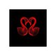 thumbnail image 2 of Luz Nocturna LED 3D de Cisnes Dobles con 7 Colores Diferentes, 2 of 5