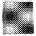 thumbnail image 2 of Ambesonne Geometric Shower Curtain, Ornamental Squares, 69"Wx75"L, Black White, 2 of 2