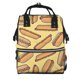 thumbnail image 1 of Disketp Hot Dogs Mochila de Pañales de Gran Capacidad con Múltiples Bolsillos, Mochila de Viaje Multifuncional para Bebé, Unisex, Moderna y Resistente, 1 of 6