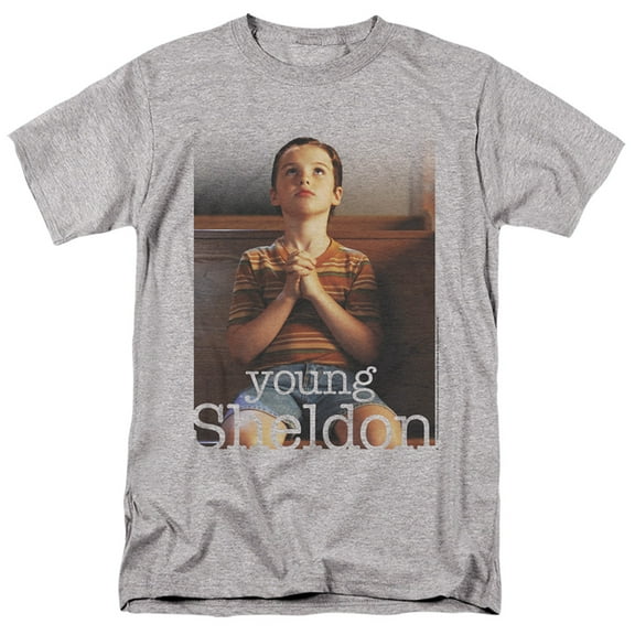 Young Sheldon Praying Unisex Adult T Shirt For Men And Women