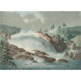 thumbnail image 3 of Georg Haas 14x11 Black Modern Framed Museum Art Print Titled - Vue the Houg-Foss (1787 - 1791), 3 of 5