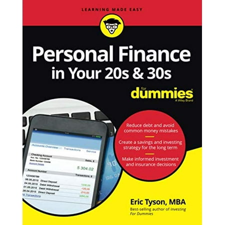 Personal Finance in Your 20s 30s For Dummies For Dummies Business Personal Finance Pre-Owned Paperback 1119431417 9781119431411 Eric Tyson