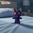 thumbnail image 4 of Luna Cat - Sailor Moon 8" Plush (Great Eastern) 56748, 4 of 6