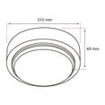 thumbnail image 4 of Lampara Plafones Led Blanco 20w Luz Día Ptlled-1020/65 Tecnolite, 4 of 4