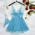 thumbnail image 3 of New Model Sexy Lace Bodysuit With Shapewear And Alluring Sheer Nightgown, 3 of 4