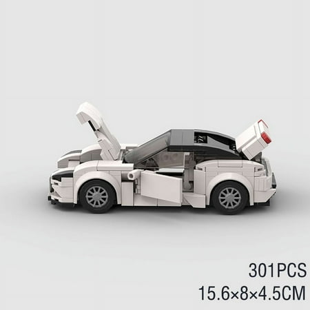 Gifts and toys for the childrenSpeed Champions Car Back to the Futured Sets Model Building Bricks Supercar City Super Run Racing Sports Vehicle Technique