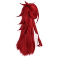 thumbnail image 2 of Peluca genérica para cosplay, roja, con puntas, 60 cm de largo, sintética, 2 of 2