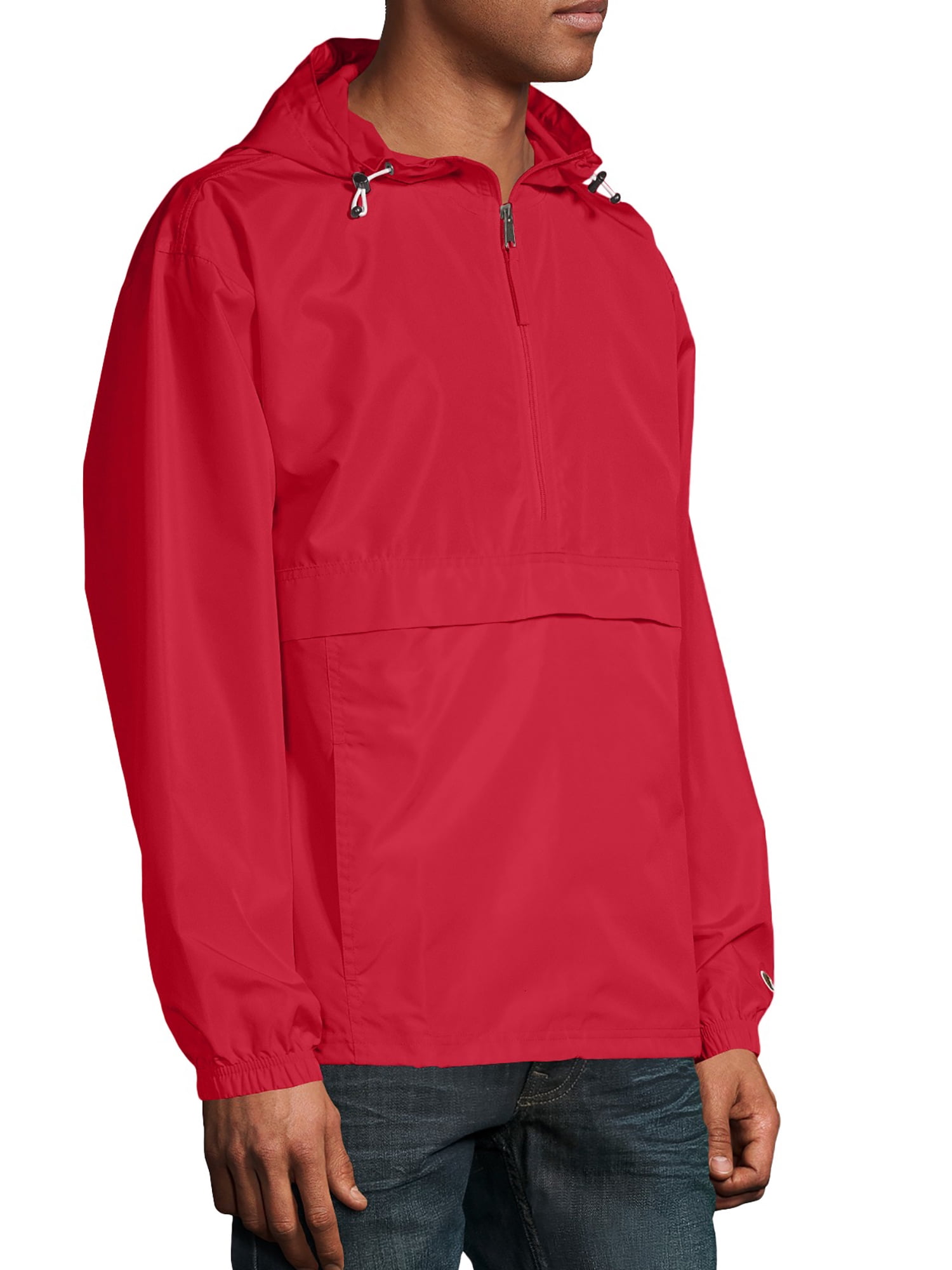 Champion packable anorak jacket clearance red