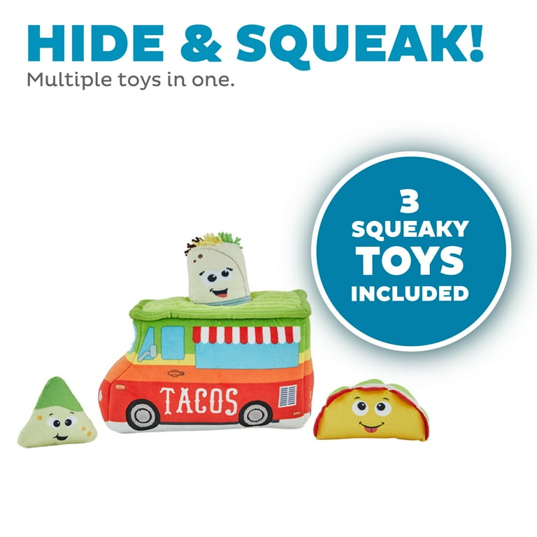 Outward Hound Hide A Taco Plush Dog Toy Puzzle - Walmart.com