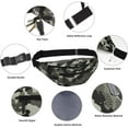 thumbnail image 6 of MAXTOP Large Fanny Pack with 4 Zipper Pockets, Crossbody Waist Bag for Traveling, Running, Sports, Casual Use, 6 of 6