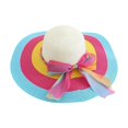 thumbnail image 3 of Womens Beach Sun Straw Hat UV Protection Travel Packable Foldable Brim Summer UV Hat, 3 of 4