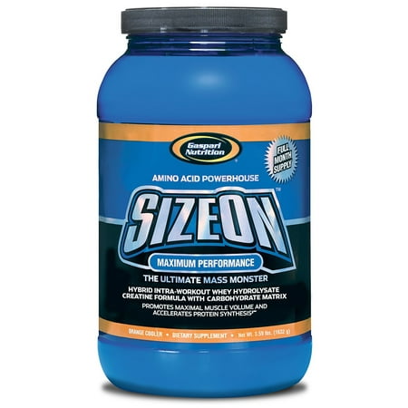 Gaspari Nutrition Vitamins Supplements - Gaspari Nutrition Size On Max Performance, Orange Cooler, 3.59 lbs.