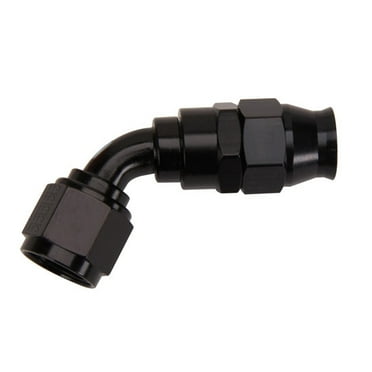 Fragola -6AN Real Street x 60 Degree Hose End Black For PTFE Hose