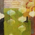 thumbnail image 3 of Rasmusson, Jennifer 20x20 Black Modern Framed Museum Art Print Titled - Green Shade, 3 of 5
