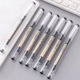 thumbnail image 4 of 2Pcs 0.5mm Writing Pen Smooth Ink Output Comfortable Grip Writing Fluently Write Stress Relief Gel Pen for Office, 4 of 7