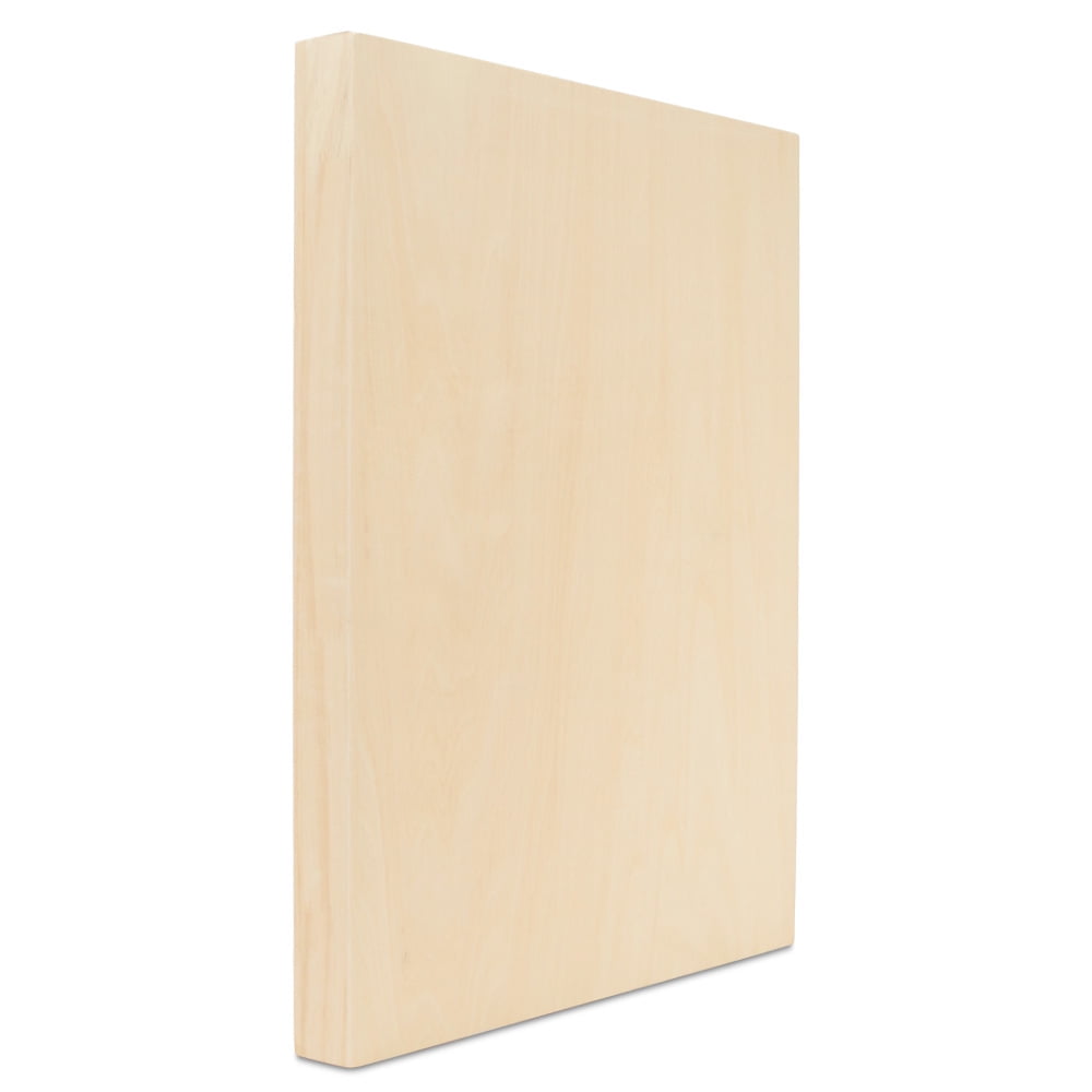 Birch Painting Panel 18 x 24 x 3/4-inch, Pack of 4 Large Wood Canvas Boards  for Painting, Blank Signs for Crafts, by Woodpeckers 