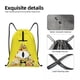 thumbnail image 5 of Mochila con cordón de los personajes de Gravity Falls, Bill Cipher, para gimnasio, deportes, bolsas de cuerda para hacer ejercicio, 5 of 5